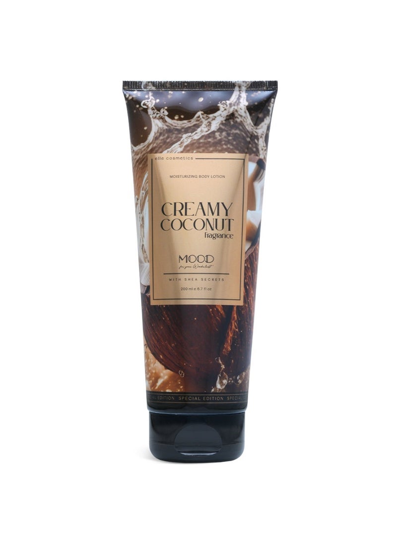 MOOD Creamy Coconut Body Lotion 200 GM - Image 1