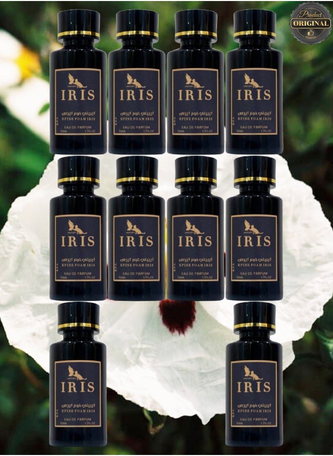 IRIS 10 Pieces Epine Foam Iris Perfume 50ML  - Image 1