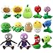 Maikerry 14pcs PVZ Plush Sets Stuffed Toys Soft Figure Doll Great Birthday Gifts for Boys and Girls - Image 2