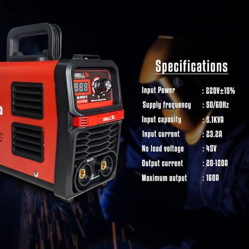 IBELL TOOLS IBELL M160-17 Inverter ARC Compact Welding Machine (IGBT) 160A with Hot Start & Anti-Stick Functions - 1 Year Warranty - Image 3