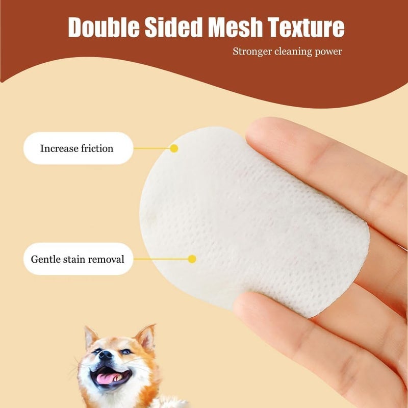 COMYTRICKS 200 Pcs Dog Eye Wipes, Tear Stain Remover for Dogs, Cat Eye Wipes, Cleans Eye and Face Stains, No Fragrance, Reduce Eye Problems - Image 3