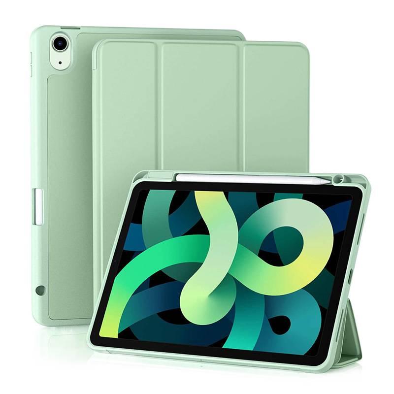 DGG حافظة آيباد ذكية متوافقة مع iPad Air / iPad 10.2 مع حامل قلم باللون 抹茶 - Image 1