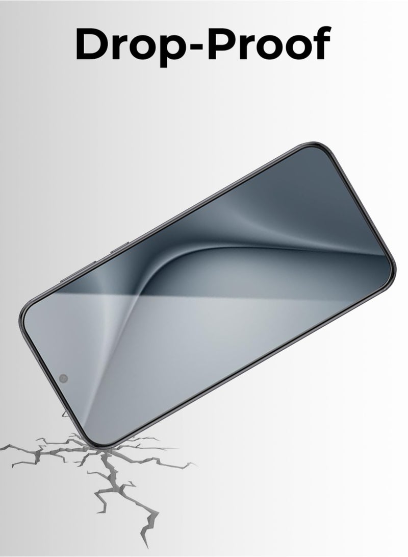 جلاسولوجي Nothing Phone 3 Tempered Glass Screen Protector – 9H Hardness HD Clarity Edge-to-Edge Coverage Anti-Fingerprint - Image 4