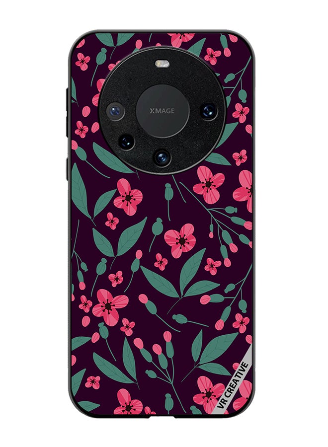 VR CREATIVE Protective Case Cover For Huawei Mate 60 Pro Plus Flower Design Multicolour - Image 1