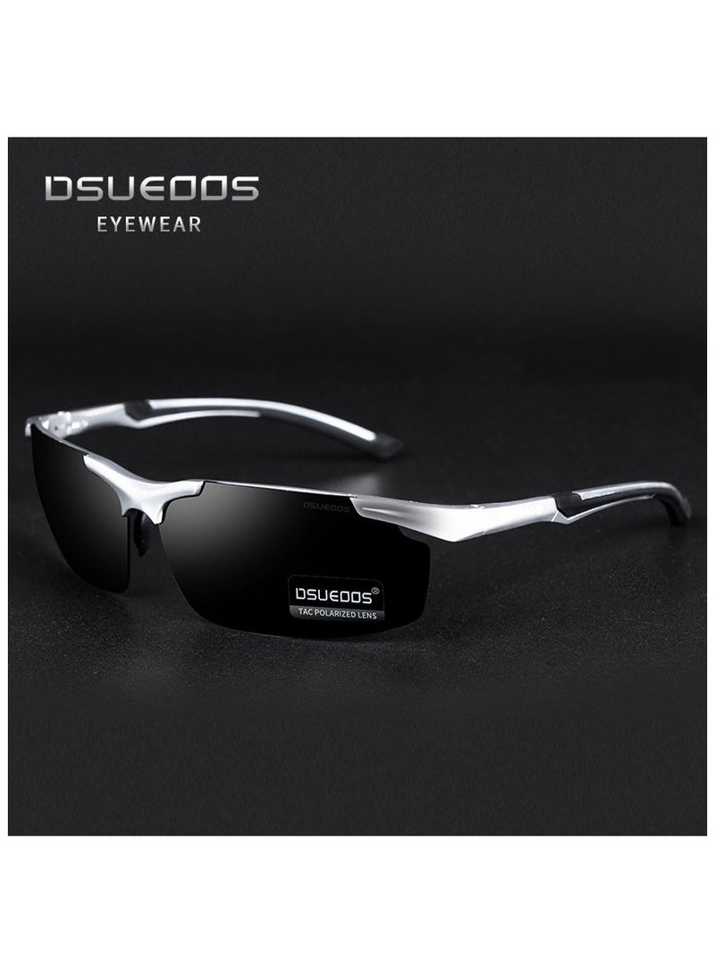 DSUEOOS high-definition polarized sunglasses for men, driver's glasses for day and night driving, fishing sunglasses for men, driving glasses for men - Image 1