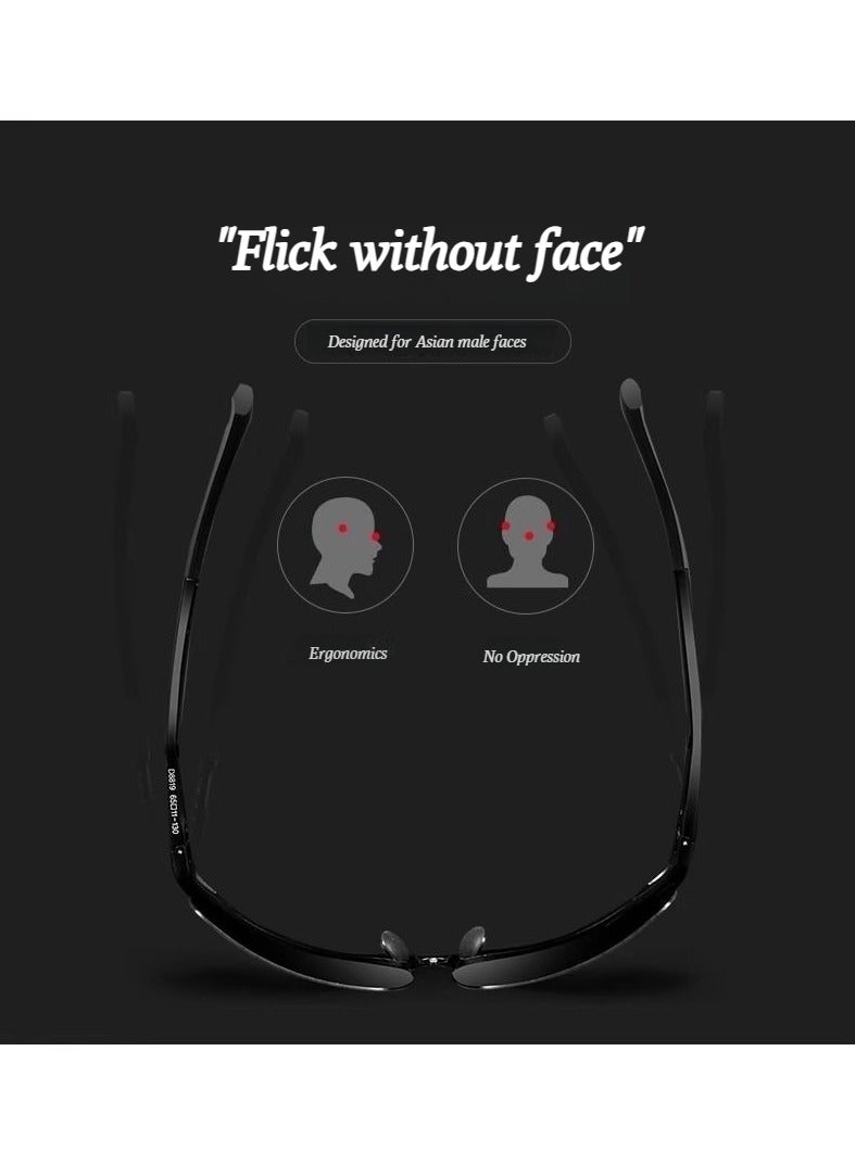 DSUEOOS high-definition polarized sunglasses for men, driver's glasses for day and night driving, fishing sunglasses for men, driving glasses for men - Image 5
