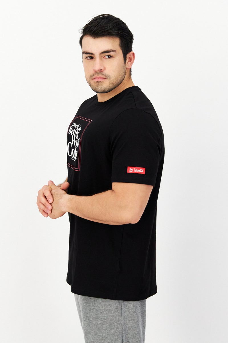 PUMA Men Sportswear Fit Training T-Shirt, Black Combo  - Image 4