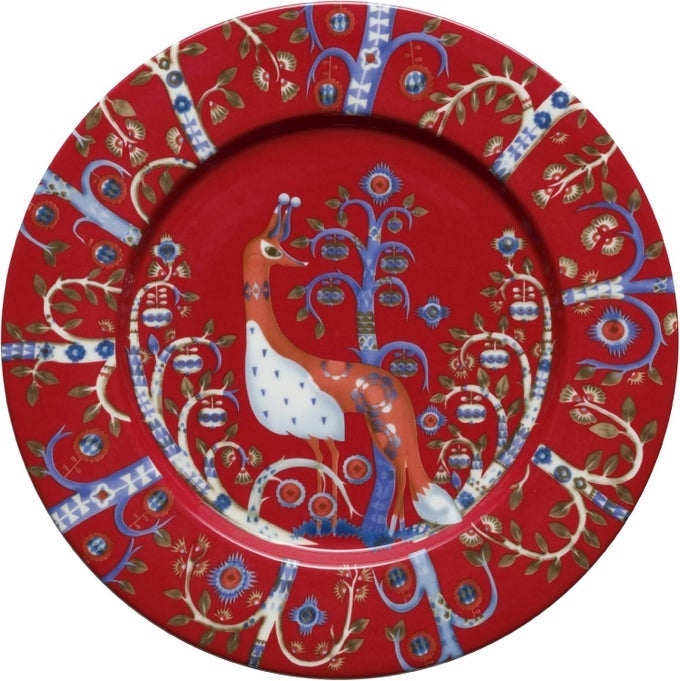 TAIKA 812INCH PLATE RED