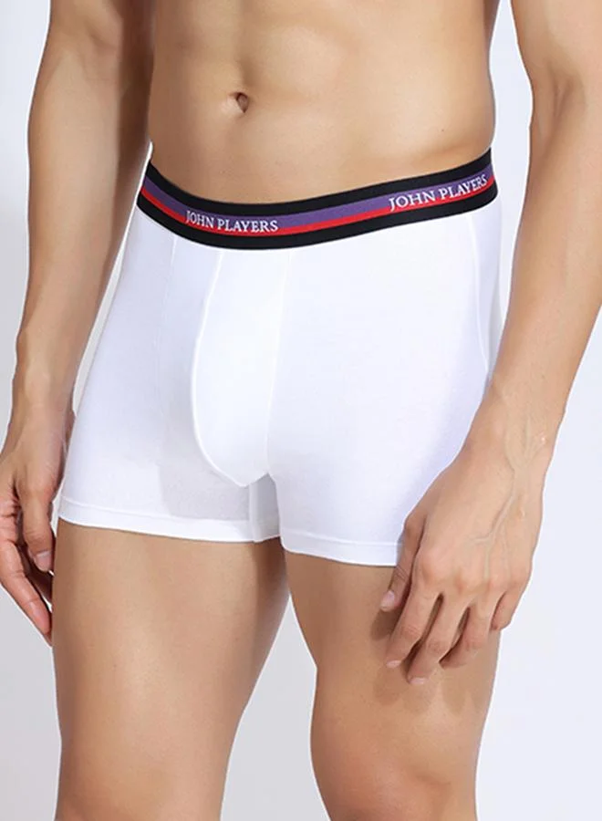 John Players John Player Pack of 2 - Solid Trunks with Elastic Waistband