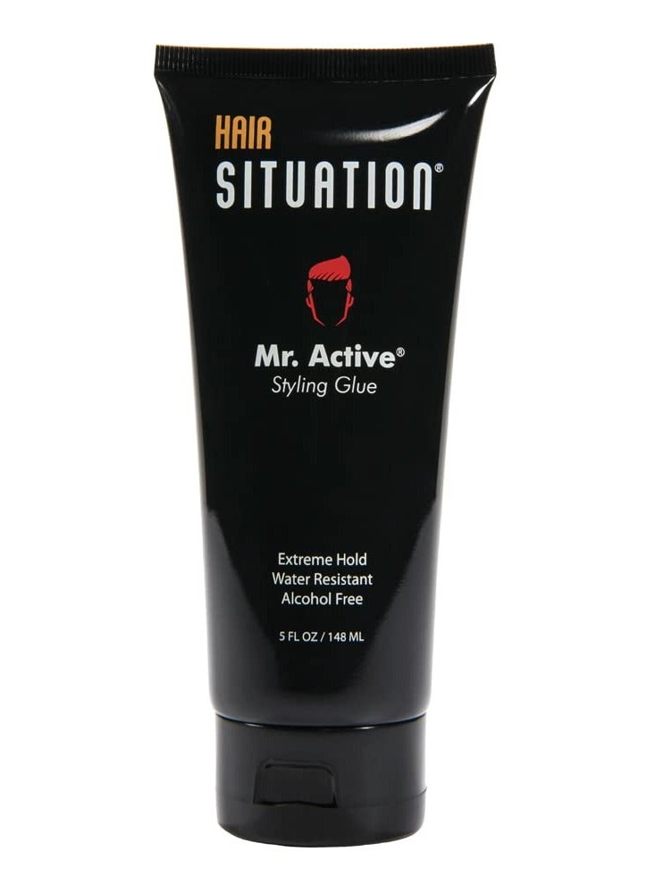 Hair Situation Hair Gel Glue Extreme Strong Hold and Men Toiletry Bag - Image 4