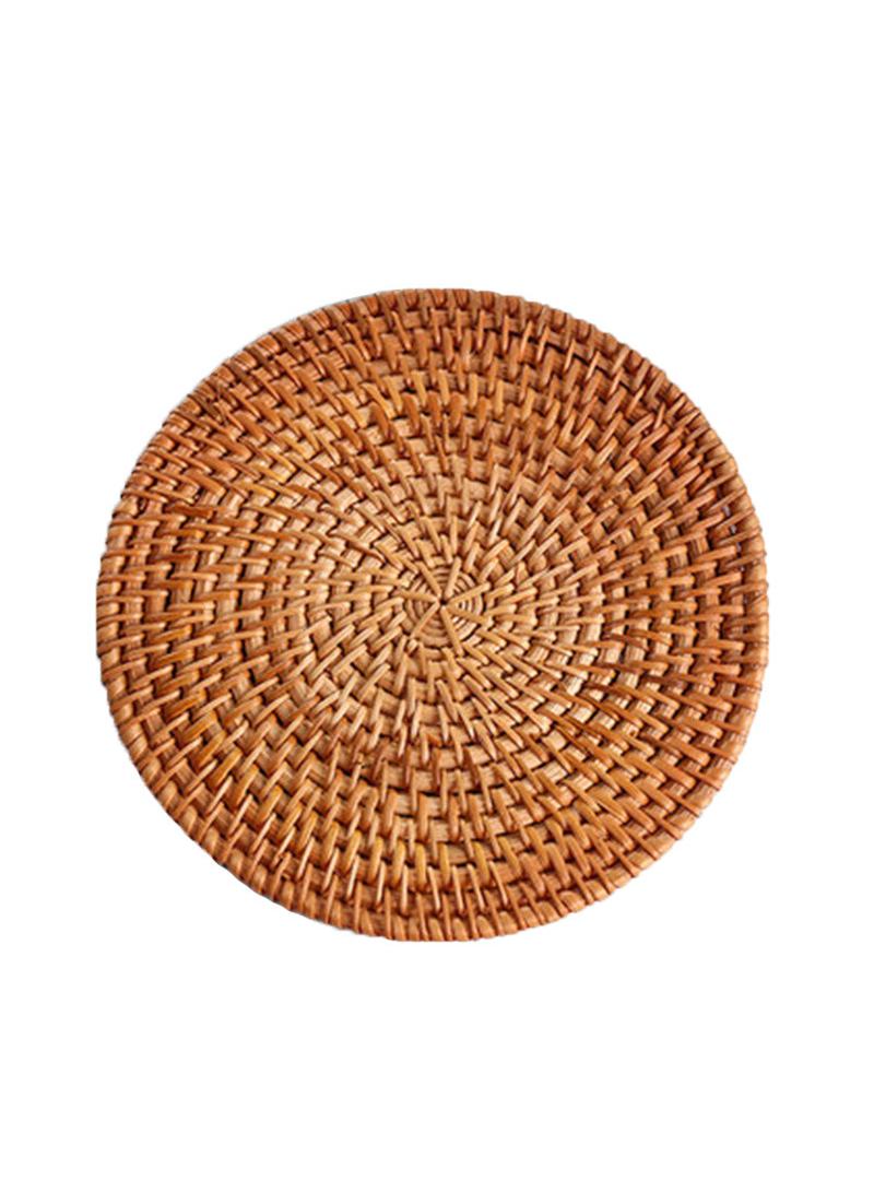 Y&D 6 Pieced Dining Table Coffee Table Western Food Drying Anti scalding Thermal Insulation Rattan Coffee Tea Mat Suit  - Image 3