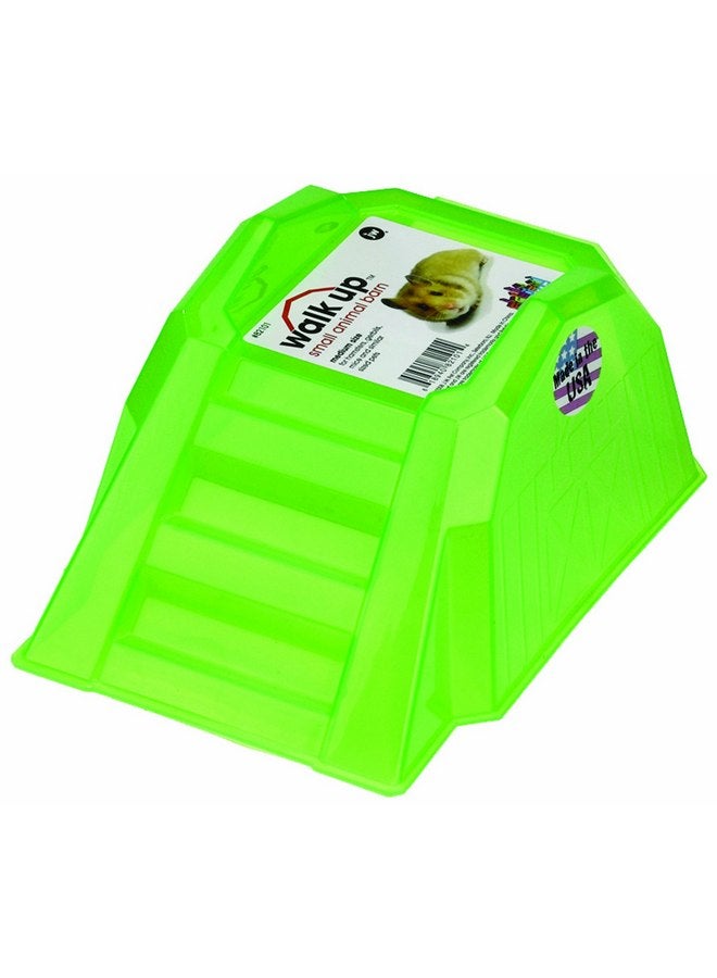 JW Pet Company Walk Up Barn Small Animal Toy, Medium, Assorted Colors, Made in USA