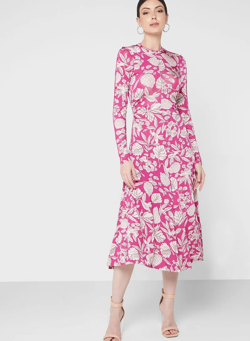 Ted Baker Knitted Printed Dress