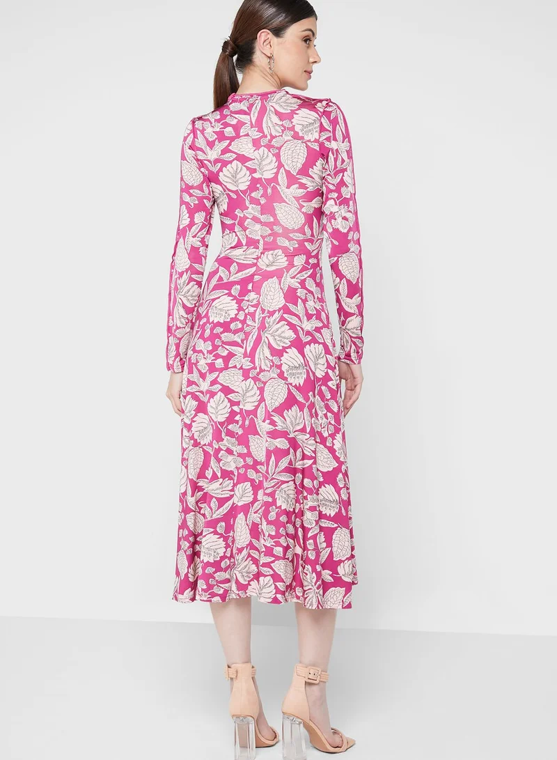 Ted Baker Knitted Printed Dress