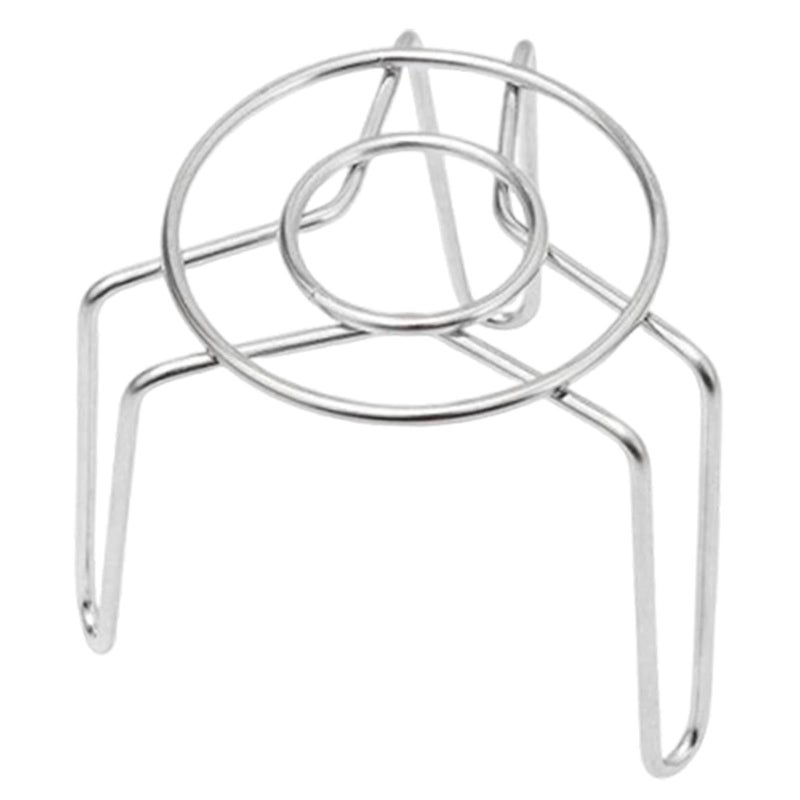 Long Mini Steamer Rack Stainless Steel Stackable Space Saver for Milk Pot Kitchen Use - Image 2