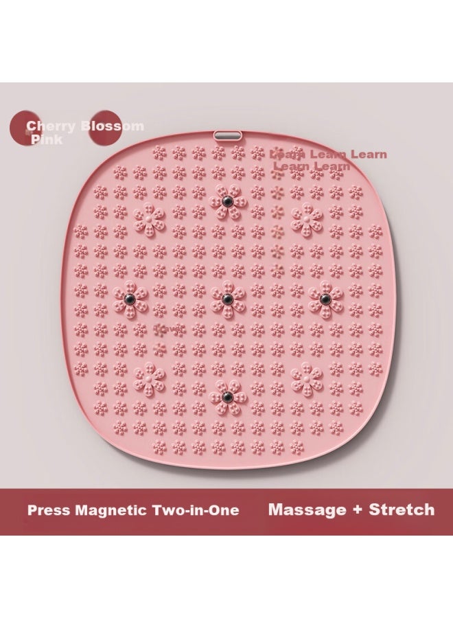 Bo Shujian Boshujian Acupressure Foot Massage Mat For Adults, Pink  - Image 1