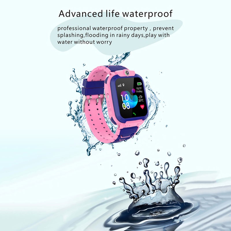 Kids Smart Watch with LBS Tracker Waterproof Phone Watch for Kids - SOS Emergency Call Smartwatch Phone for Children for Everyday Security - Image 5
