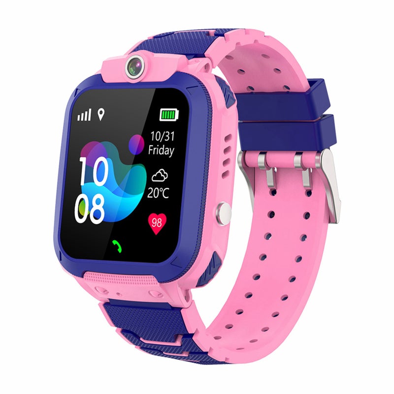 Kids Smart Watch with LBS Tracker Waterproof Phone Watch for Kids - SOS Emergency Call Smartwatch Phone for Children for Everyday Security - Image 1
