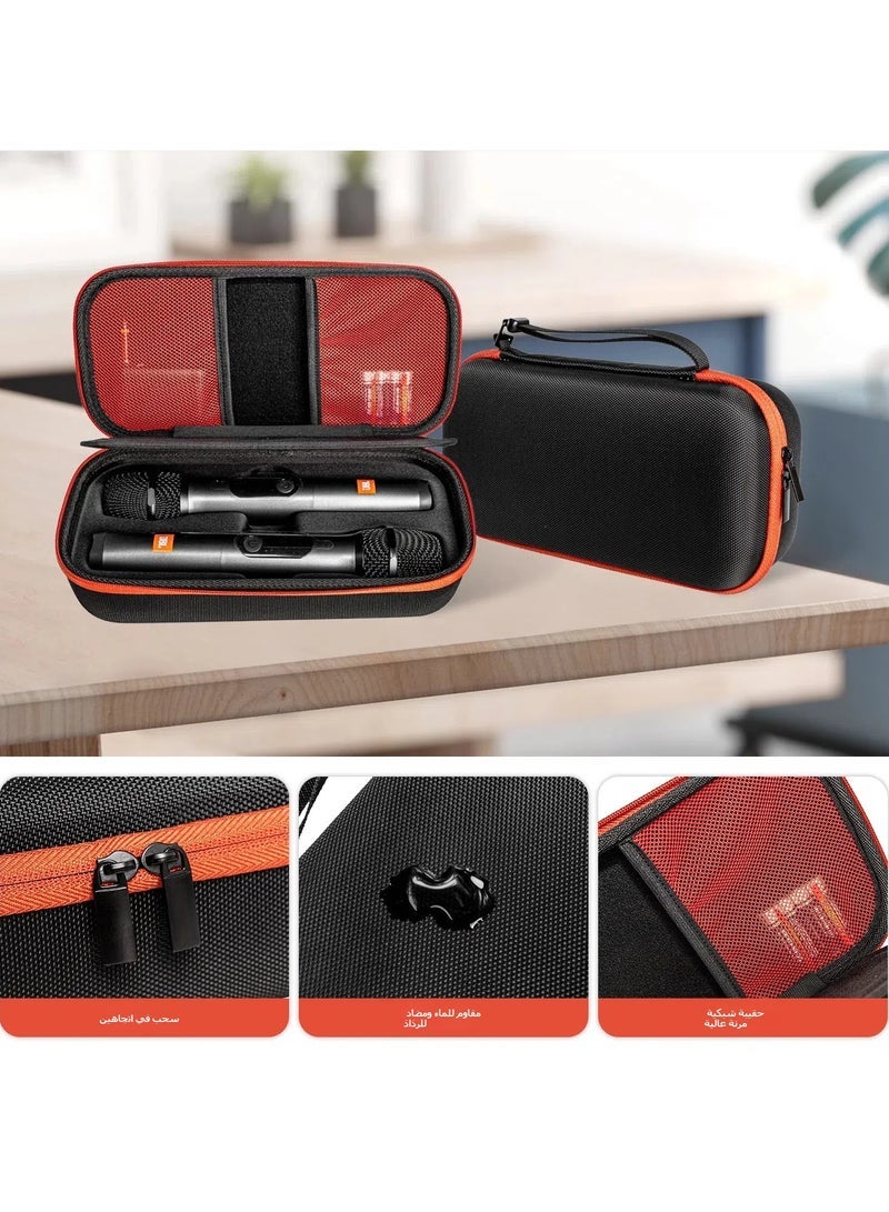 general For PartyBox Wireless Microphone -2X Organizer Bag EVA Portable Microphone case. - Image 3