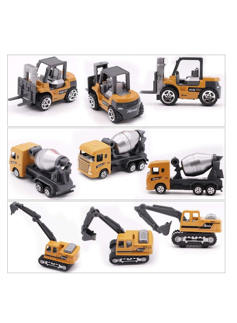 Kong 6-Piece Construction Truck Set Multicolour - Image 5