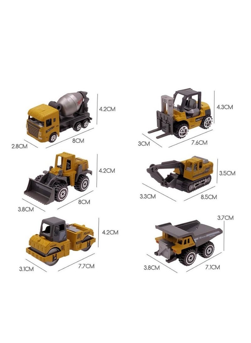 Kong 6-Piece Construction Truck Set Multicolour - Image 3