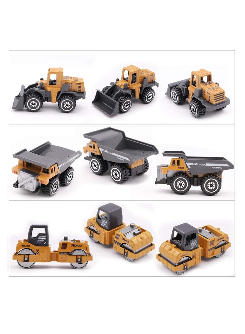 Kong 6-Piece Construction Truck Set Multicolour - Image 4
