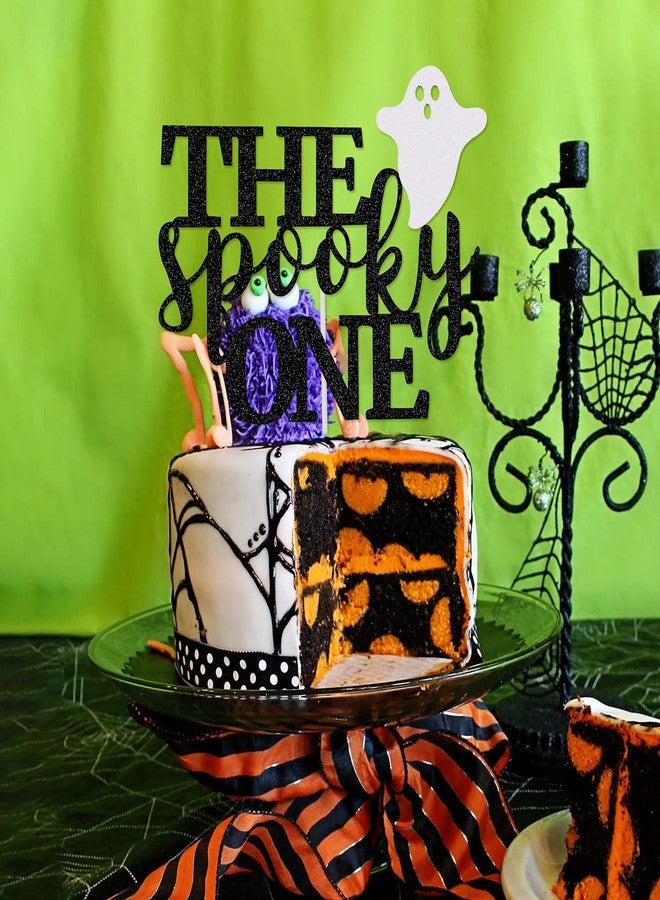 لي سكاي غطاء كعكة عيد الميلاد الأول لشخصية Spooky One في الهالوين، ديكور كعكة عيد الميلاد الأول لشخصية Spooky One في الهالوين - Image 2