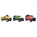 Mighty Fleet Diecast 3Pack PickUp Truck SUV and OffRoad Truck Durable 3 Diecast Vehicles for Kids Ages 3 - Image 2