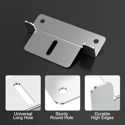 ACOPOWER Solar Panel Mounting Z Bracket - Set of 4 for RV Boat Off Gird Installation,Sliver,HY-Z1-M - Image 5