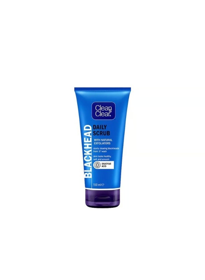 Clean & Clear Blackhead Daily Scrub 150ml - Image 1
