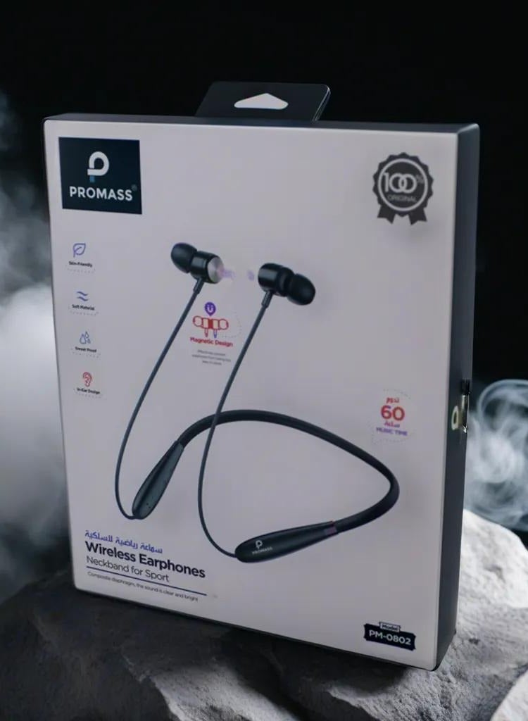 PROMASS Wireless Earphones Neckband for Sport 60 - Image 1