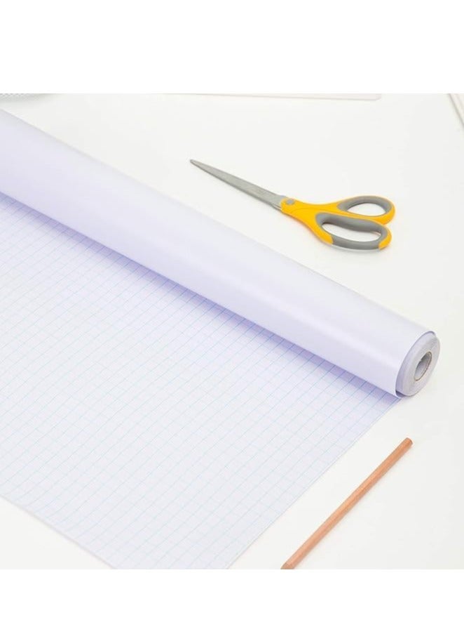 Generic Self Adhesive Cover Clear Pack of 1 Rolls 45cm x15 yards) kids Cover Book Covers Adhesive Transparent Clear Books Covering Film Schools Notebook Covering Paper  - Image 2