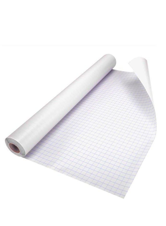 Generic Self Adhesive Cover Clear Pack of 1 Rolls 45cm x15 yards) kids Cover Book Covers Adhesive Transparent Clear Books Covering Film Schools Notebook Covering Paper  - Image 1