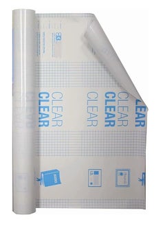 Generic Self Adhesive Cover Clear Pack of 1 Rolls 45cm x15 yards) kids Cover Book Covers Adhesive Transparent Clear Books Covering Film Schools Notebook Covering Paper  - Image 4