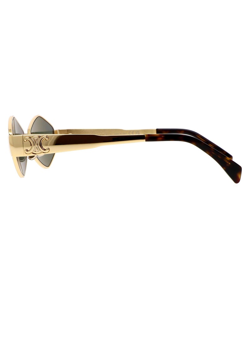 Celine Celine Triomphe Metal 02 Gold Sunglasses CL40254U 30N  - Image 2