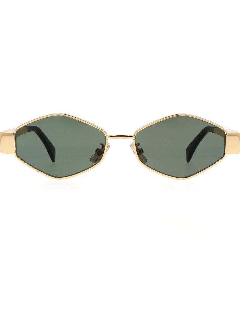 Celine Celine Triomphe Metal 02 Gold Sunglasses CL40254U 30N  - Image 3
