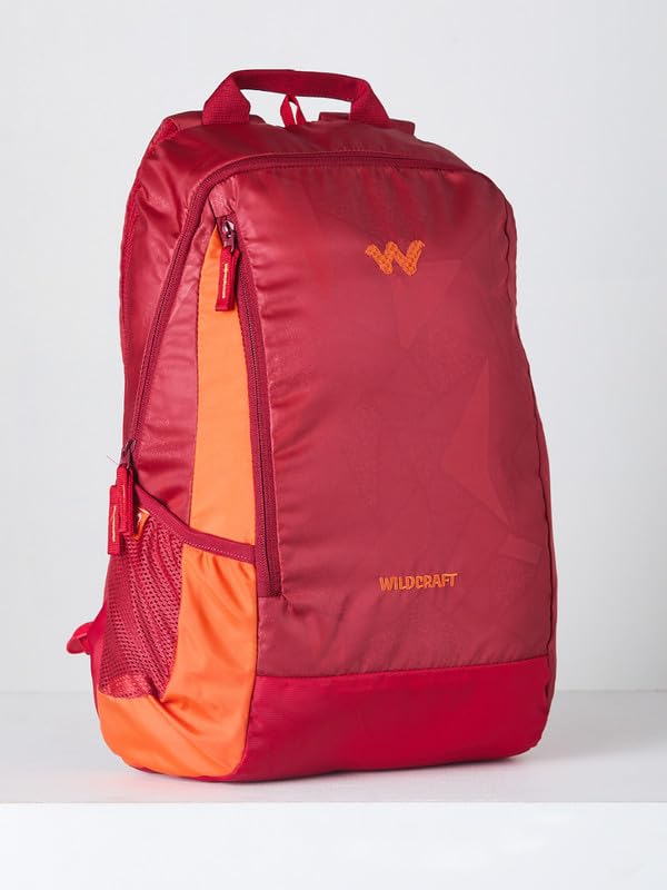 Wildcraft STREAK 22 Laptop Backpack for Men & Women - Red | Water-Resistant, Lightweight, Spacious Laptop Compartment, Ergonomic Designed Backpack | Stylish Backpack for Office, College & Travel - Image 5