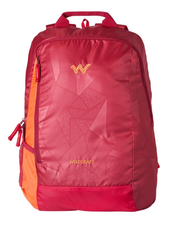 Wildcraft STREAK 22 Laptop Backpack for Men & Women - Red | Water-Resistant, Lightweight, Spacious Laptop Compartment, Ergonomic Designed Backpack | Stylish Backpack for Office, College & Travel - Image 1