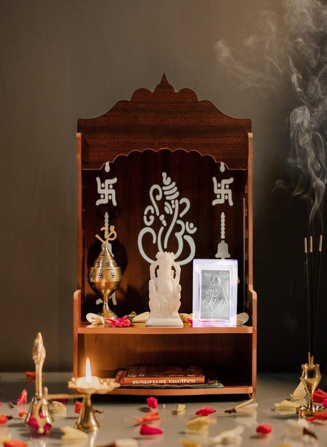 Memoir Pure .999 Silver foil Shirdi Sai Baba Stand photo frame Home decor Hindu Spiritual show piece all occasion bulk corporate gift puja item (STRR3527) - Image 5