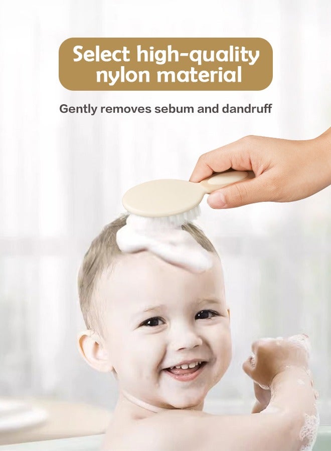 Sungee MaMa 4 Pcs Baby Healthcare And Grooming Kit, Include Brush, Comb, Water Thermometer, Nose Tweezer, Baby Care Kit - Image 3