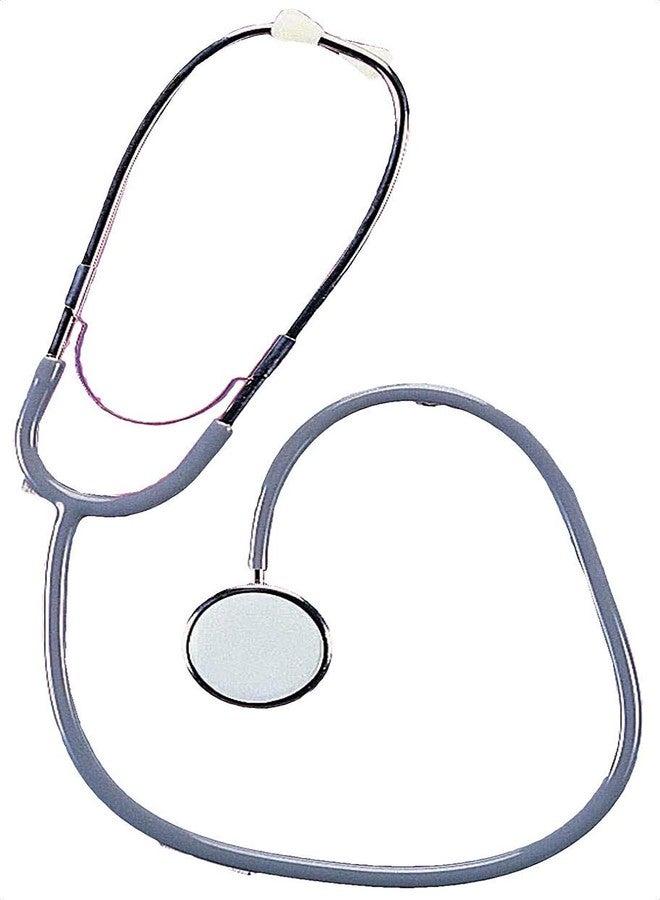 Rubies Working Novelty Stethoscope Costume Accessory, Silver