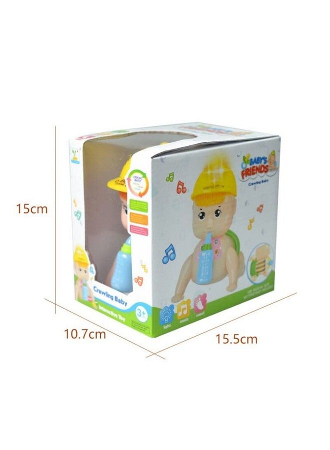 vGRASSP Musical Crawling Baby Toy For Babies Kids Infantsdazzling Lights And Dynamic Soundcolour As Per Stock - Image 4