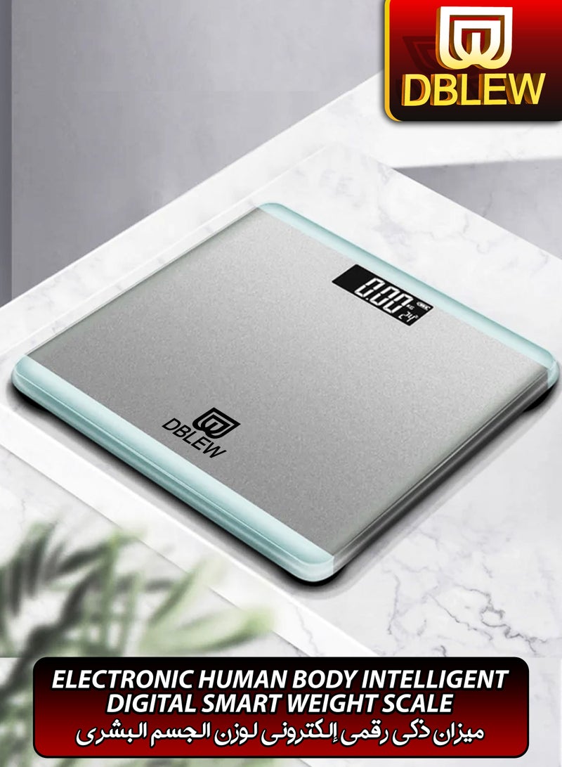 DBLEW Multi-Functional Body Fat Digital Bathroom Scale Home Use Intelligent Smart Electronic Weight Scale Personal Weighing Bath Scale Accurate Weight Machine LCD Display Pound And KG Units - Image 1