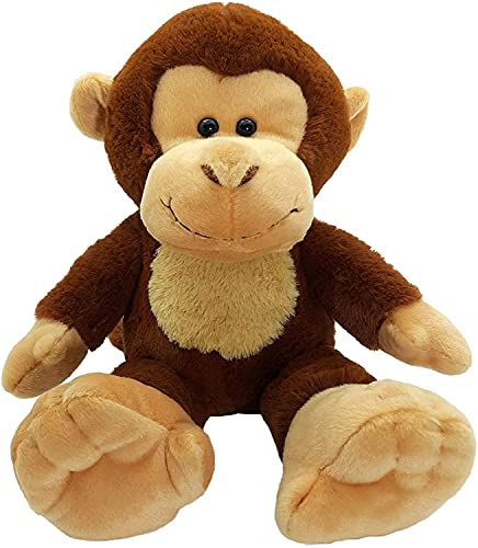 Anico 13 PickAPet Plush Monkey Stuffed Animal Soft Plush Monkey Cuddly Stuffed Monkey Toy for Kids for Birthdays Holidays and Collectors - Image 1