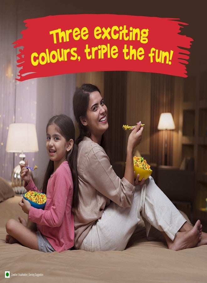 Sunfeast Yippee! Tricolor Pasta|Masala|Soft & Creamy Pasta|Instant Pasta Made with Suji/ Rava 74.7g - Image 3
