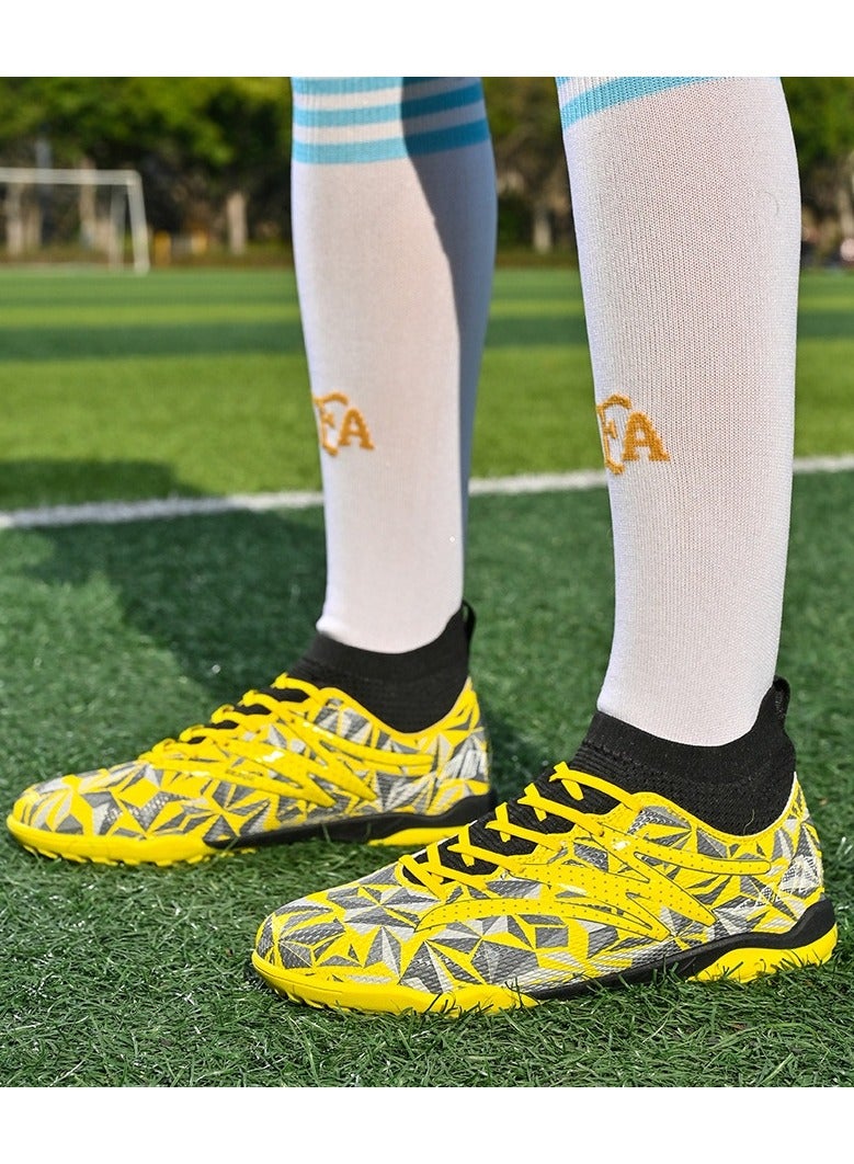 SKT Shiketro New Camouflage High-Top Football Shoes With Short Spikes, Non-Slip And Wear-Resistant, Unisex Football Shoes - Image 4