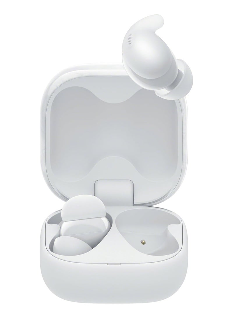 Sony Linkbuds Fit, Truly Wireless Noise Cancelling Headphones - Multipoint Connection - Ultra Light For All-Day Comfort With Crystal Clear Call Quality - Up To 21 Hours Battery Life White - Image 2