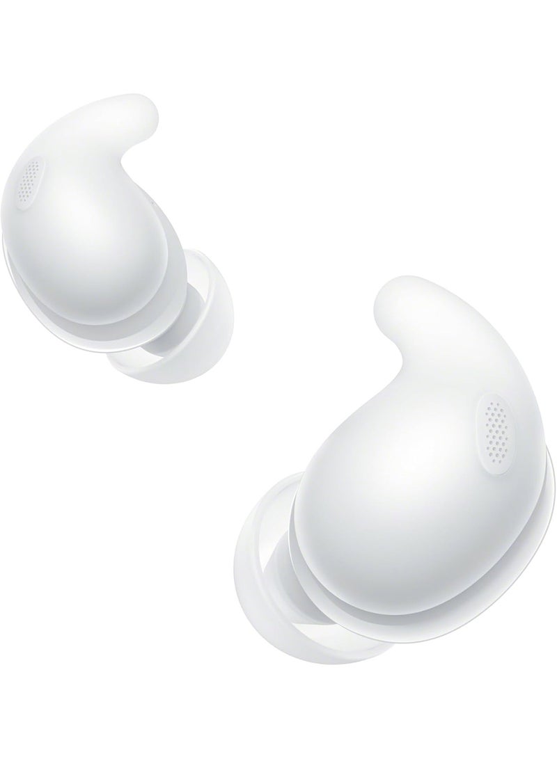 Sony Linkbuds Fit, Truly Wireless Noise Cancelling Headphones - Multipoint Connection - Ultra Light For All-Day Comfort With Crystal Clear Call Quality - Up To 21 Hours Battery Life White - Image 1