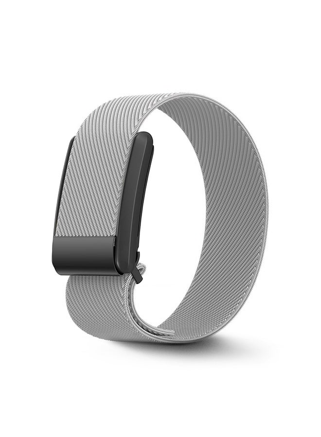 O Ozone Nylon Sport Band Compatible with Whoop 4.0 Band, Fast-Drying and Sweat-Wicking, Soft Adjustable Breathable Wristband Strap - - Stone gray