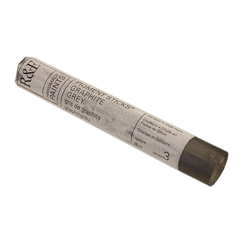 R&F Handmade Paints - Professional Oil Pigment Stick, Graphite Grey, 38 ml - Image 1